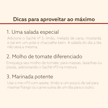 Tempero Picante Natural | 3 unidades de Sachê nº 3