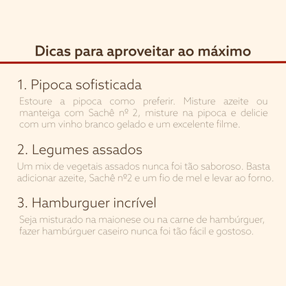 Tempero Defumado Natural | 3 unidades de Sachê nº 2