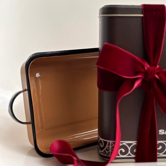 Conjunto | 1 Bandeja + Lata  de temperos naturais