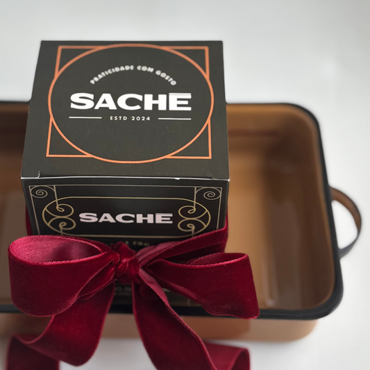 Conjunto | 1 Bandeja + Box de temperos naturais