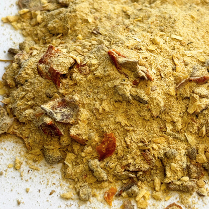 Lata Decorativa | 12 Sachês de Tempero Natural Básico, Defumado e Picante