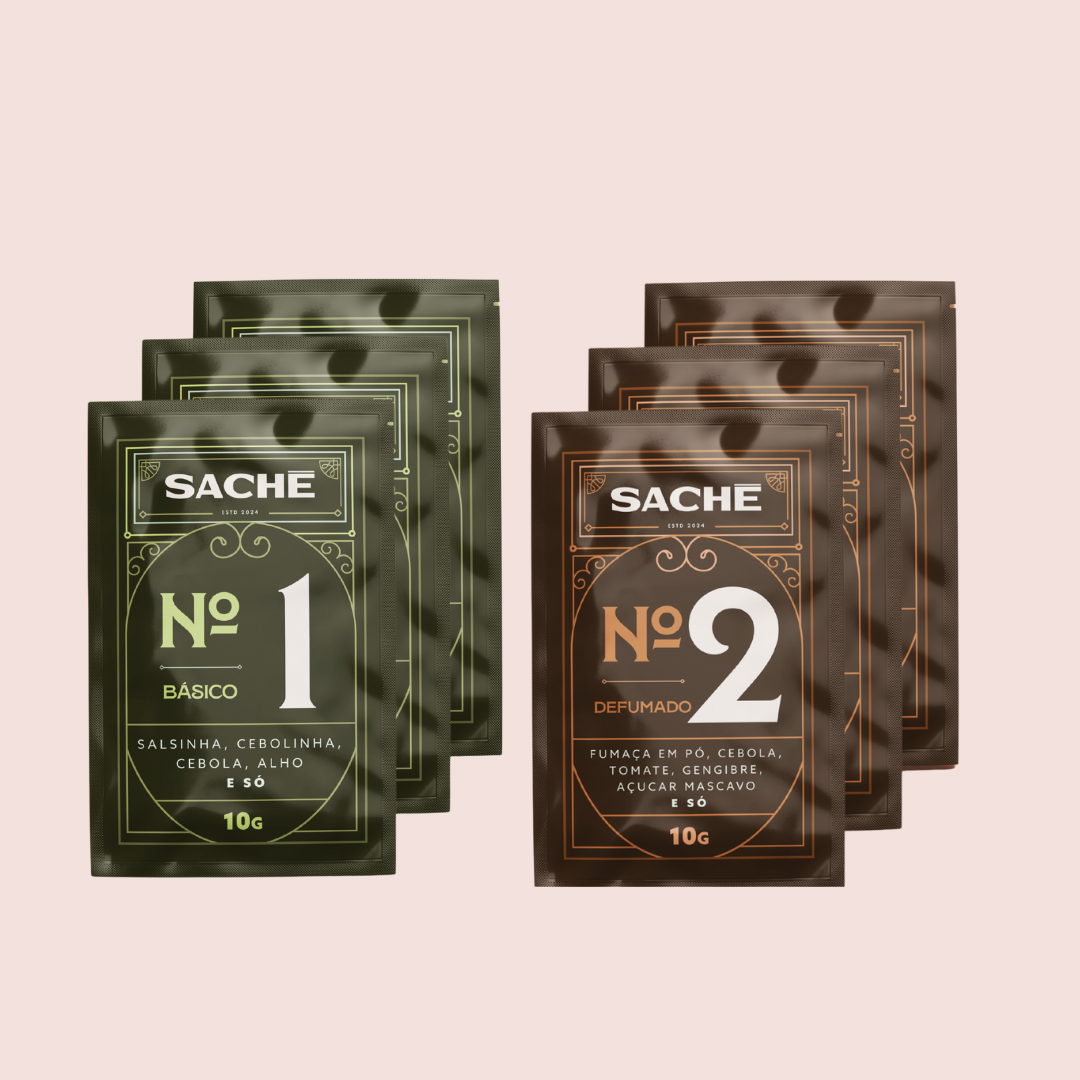 Kit Sachês nº1 e nº2 | 6 unidades
