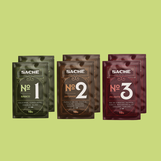 Kit Sachês nº1, nº2 e nº 3 | 6 unidades