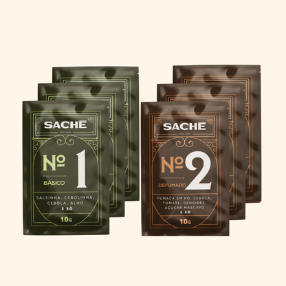 Kit Sachês nº1 e nº2 | 6 unidades