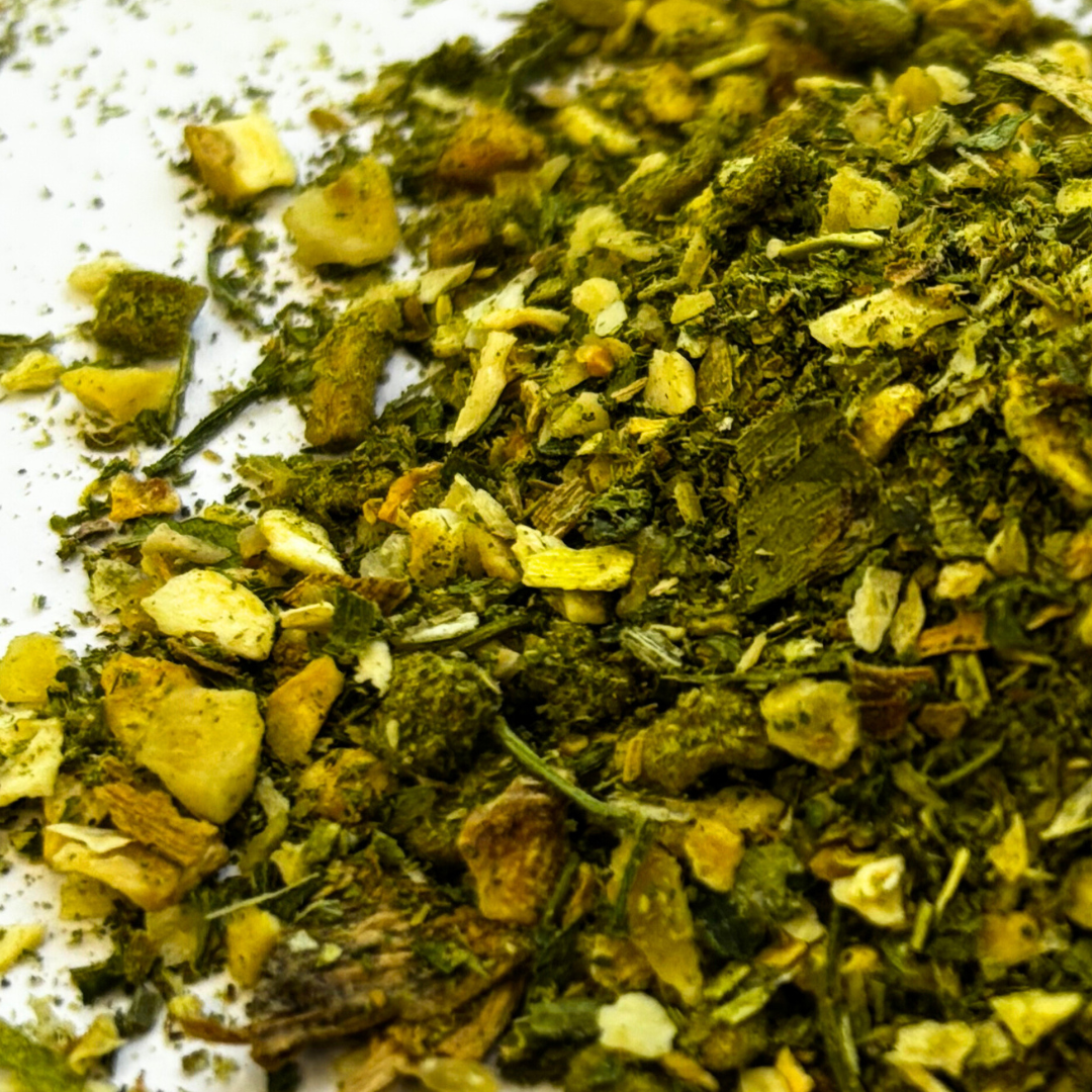 Lata Decorativa | 12 Sachês de Tempero Natural Básico, Defumado e Picante